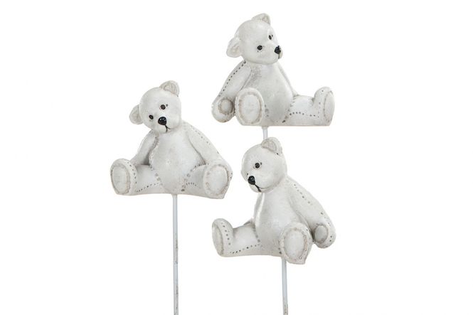 Hovedbilde Bamse på pinne 5cm