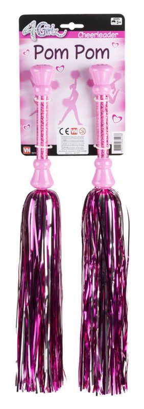 4-Girlz Glitter Pom-poms