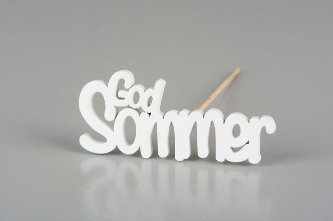 Hovedbilde God sommer på pinne 8x3cm