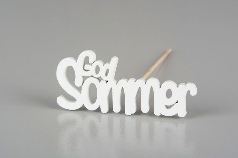 God sommer på pinne 8x3cm
