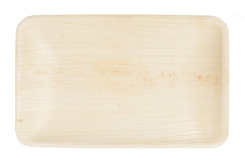 Engangstallerken palmeblad 24cm