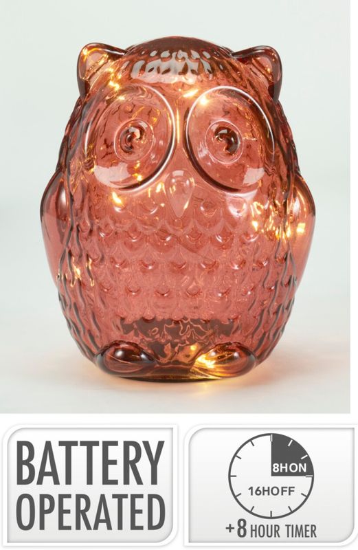 Ugle glass LED 15cm