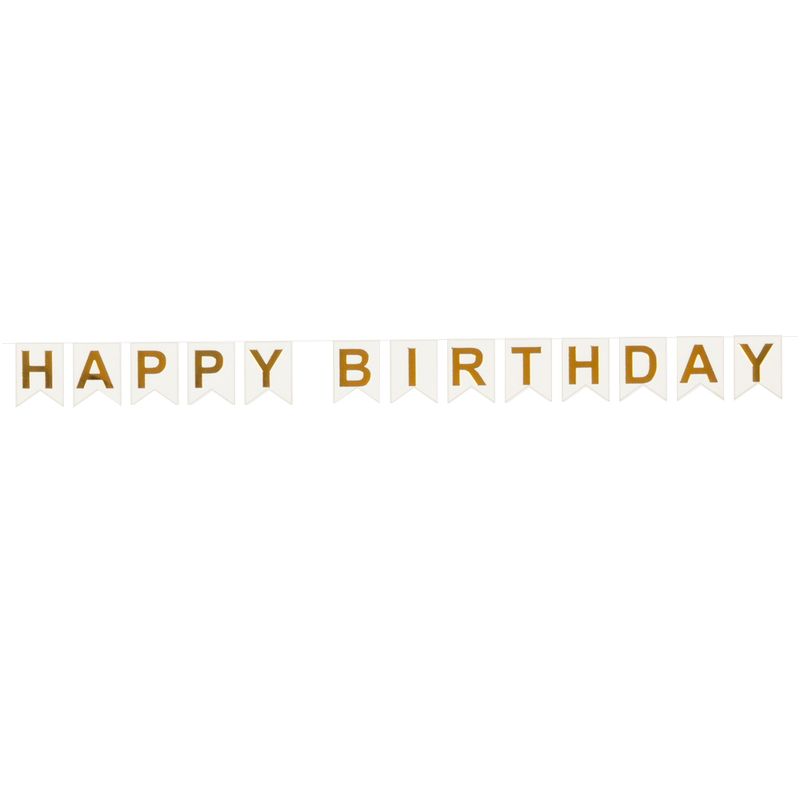 Flagg banner Happy Birthday