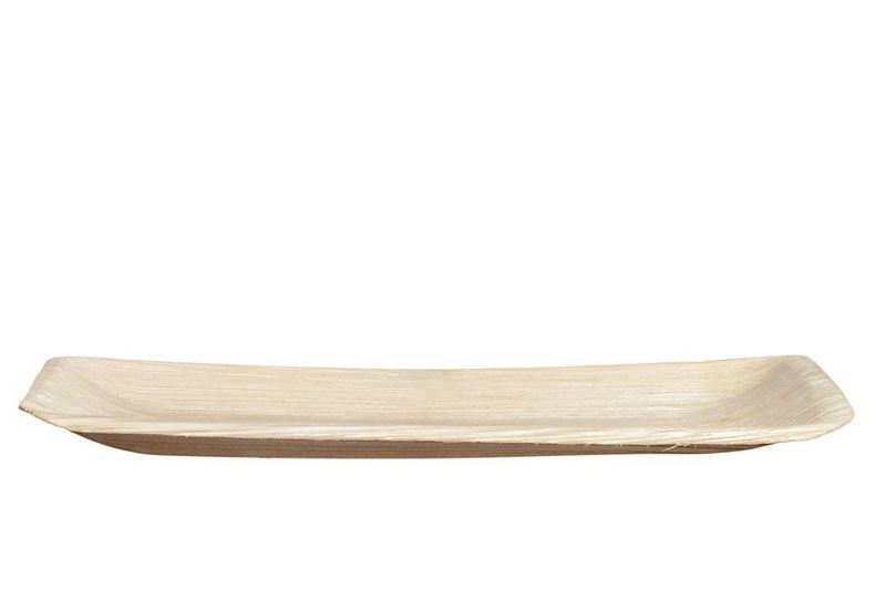 Engangstallerken palmeblad 24cm