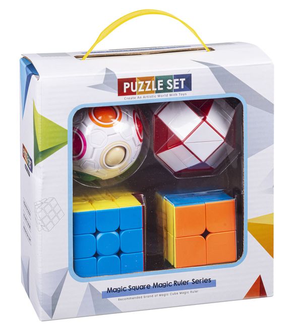 Hovedbilde Magic Cube Puzzles 4 i 1