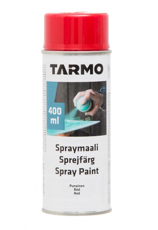 SPRAYLAKK RØD 400ML TARMO - Sparetorget