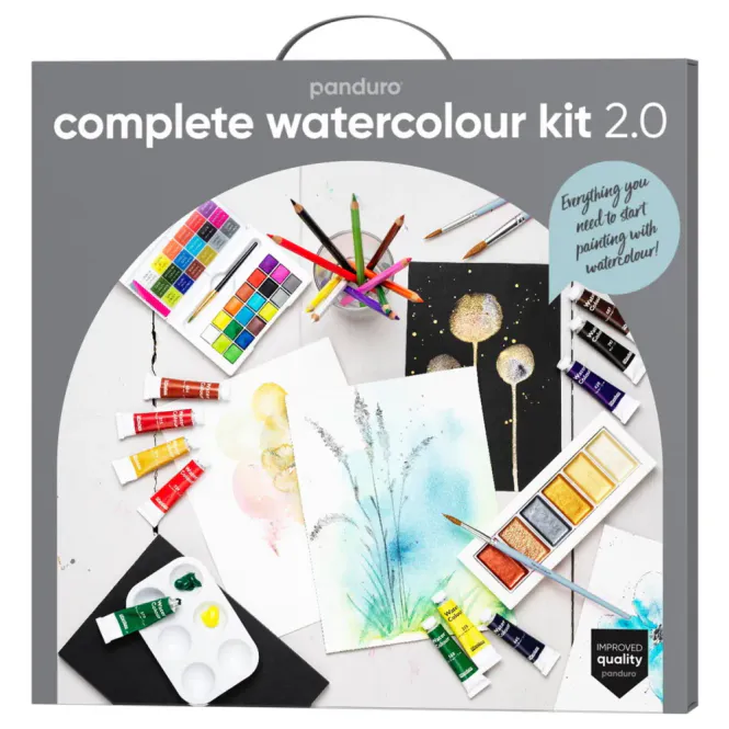 Hovedbilde Panduros komplette akvarellsett versjon 2.0