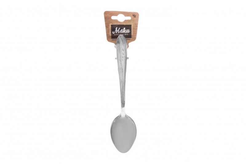 Maku spiseskje 19.5cm 4pk, rustfritt stål