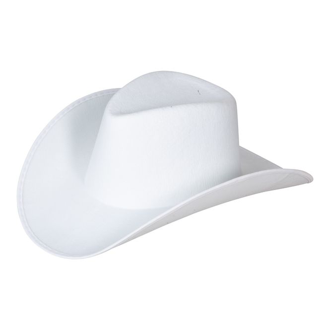Hovedbilde Cowboyhatt Hvit 