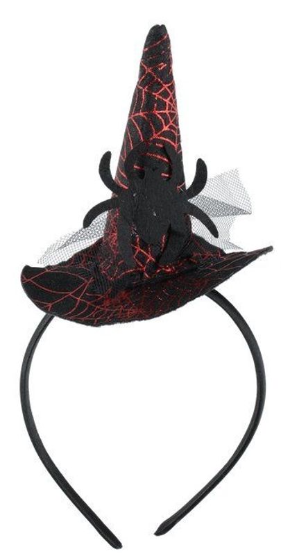 Diadem hatt med edderkopp