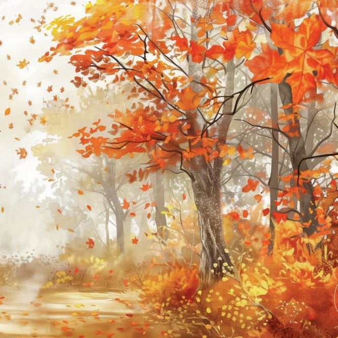 Hovedbilde Lunsj servietter Autumn Tree