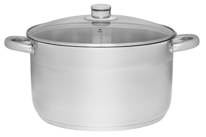 Hovedbilde Maku Kasserolle med glasslokk 10L