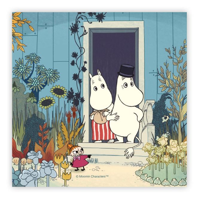 Hovedbilde Servietter Mummi I Døråpningen