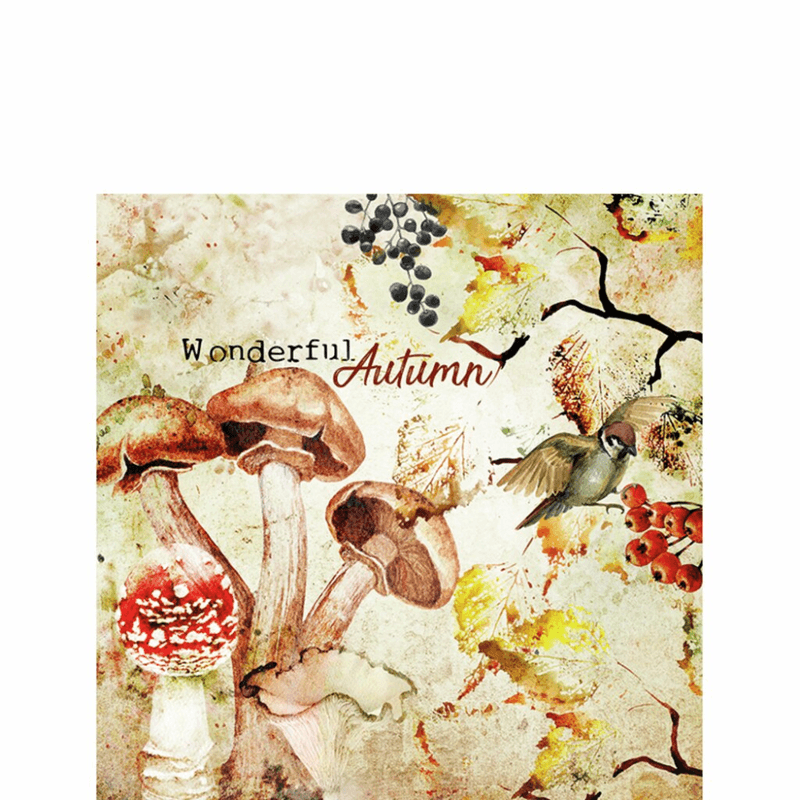 Kaffe servietter Wonderful Autumn