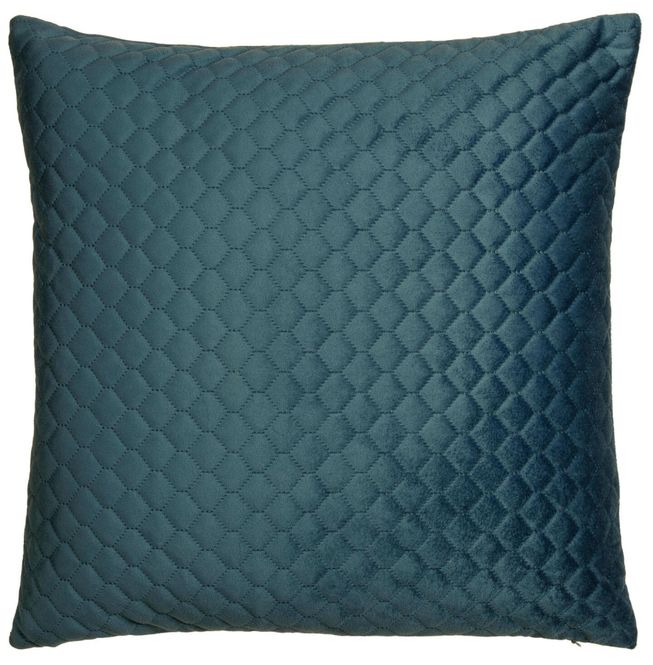 Hovedbilde Putetrekk bikube velur blå 45x45cm
