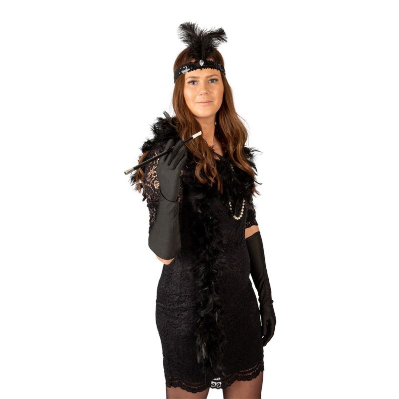 1920-talls Gatsby Flapper sett