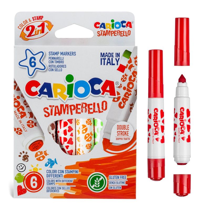 Carioca 6 stempeltusjer
