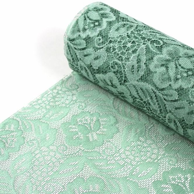 Hovedbilde Englevev Sizolace sage green 30cm 5m