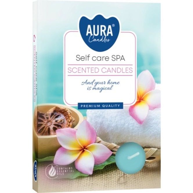 Hovedbilde Duftlys telys Self Care Spa 6pk