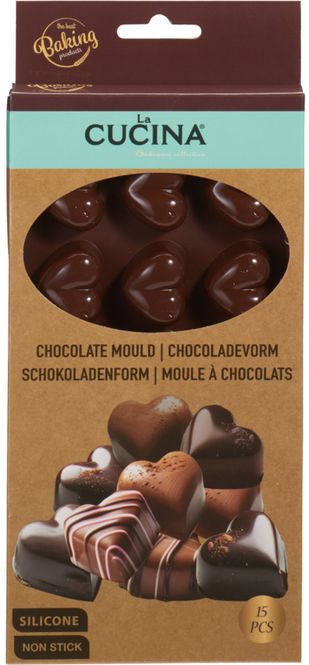 Hovedbilde Konfektform Silikon hjerter