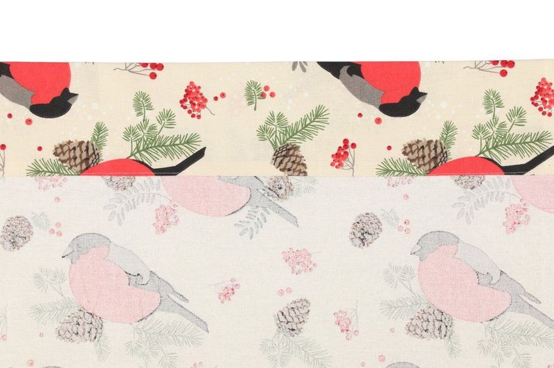 Gardinkappe dompap 45x250cm