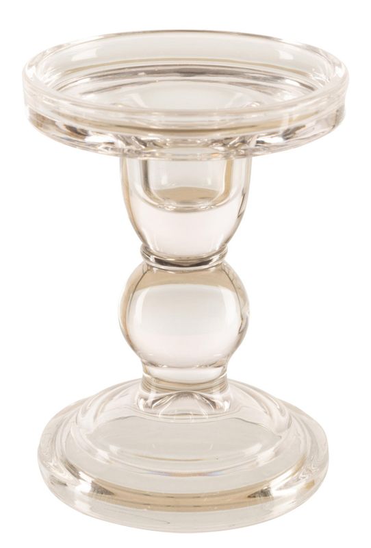Lysestake kubbelys klar 11cm
