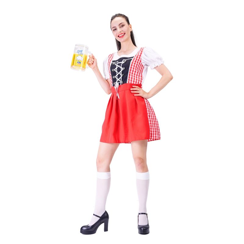 Kostyme Oktoberfest Rød