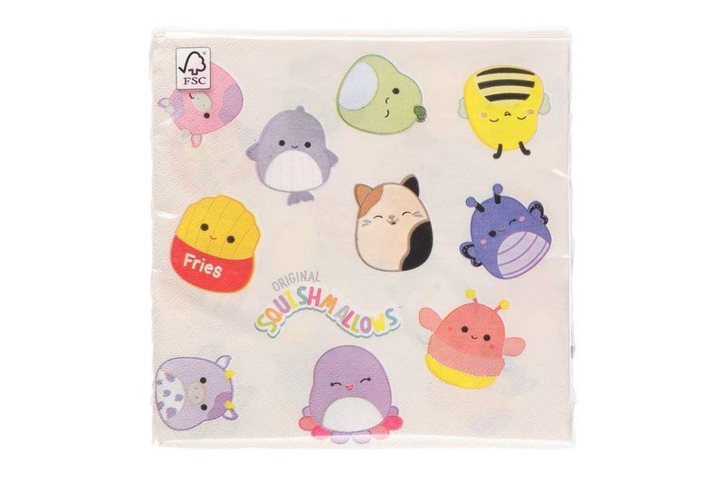 Servietter Squishmallows 20stk