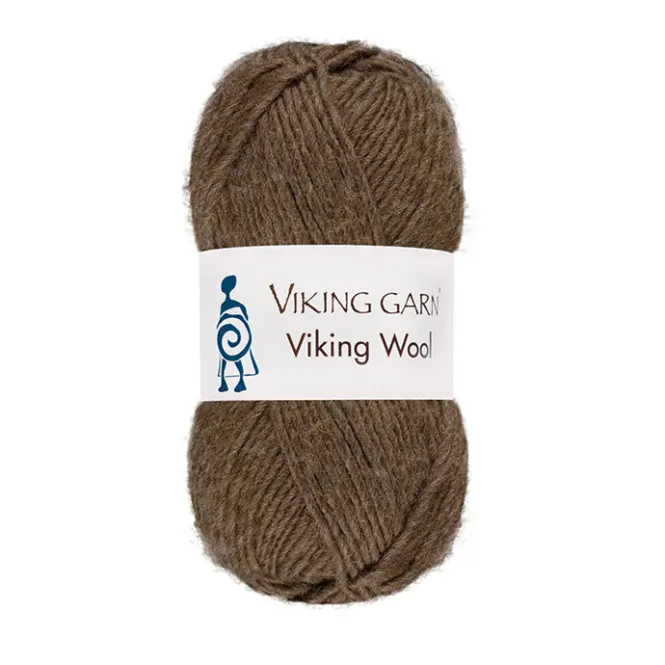 Hovedbilde VIKING WOOL BRUN 508