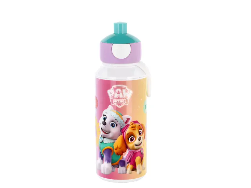 Drikkeflaske pop-up paw patrol girls 400ml