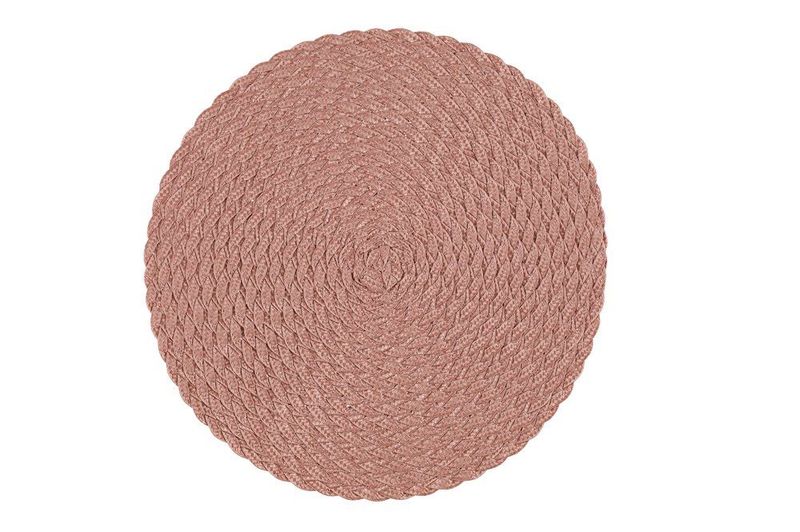 Spisebrikke rund Rose
