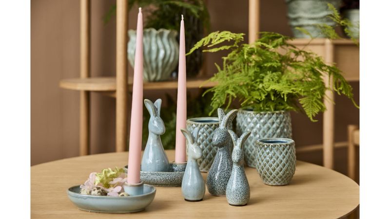 Blomsterpotte 12cm aqua