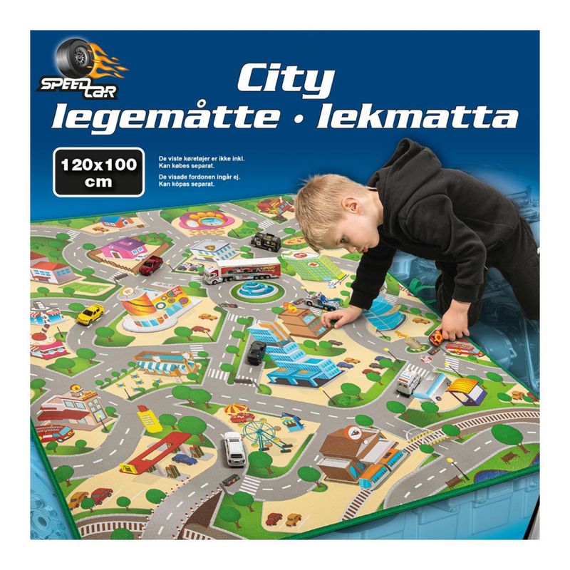 Lekematte Speed City 90x120cm