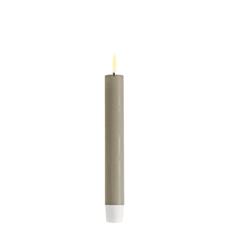 Kronelys LED 15cm Sand