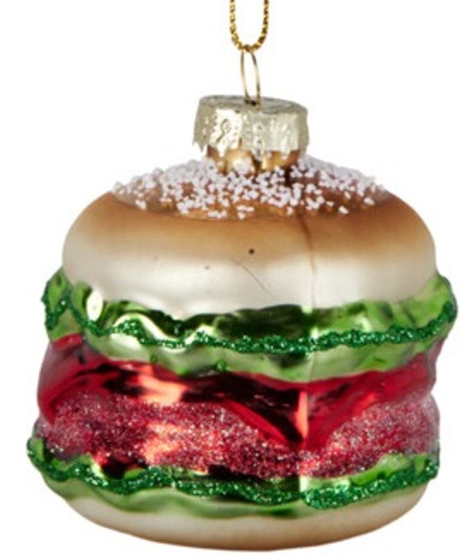 Juletrekule hamburger