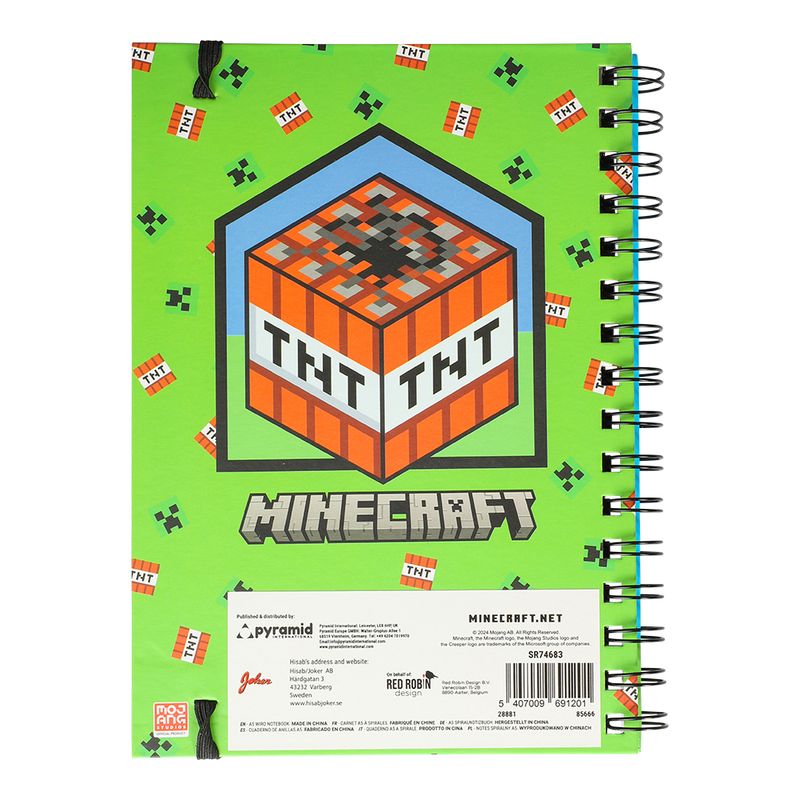 Notatbok Minecraft