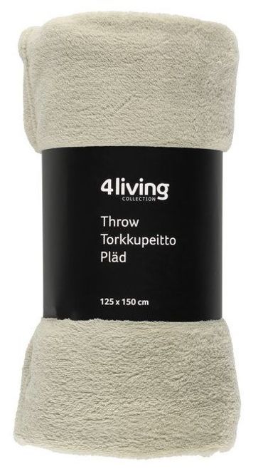 Hovedbilde Fleecepledd 125x150cm lys grønn