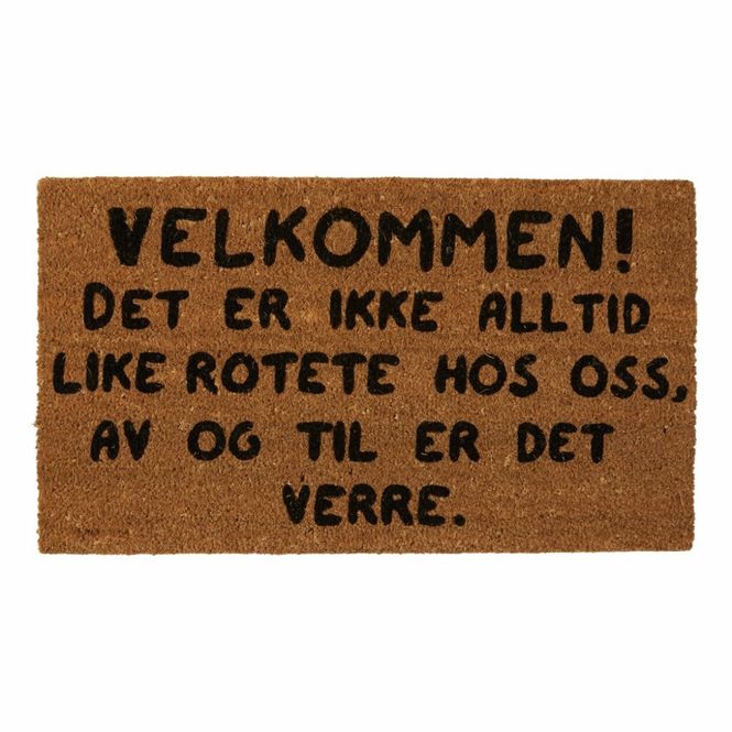 Hovedbilde Dørmatte Velkommen... 40x70cm