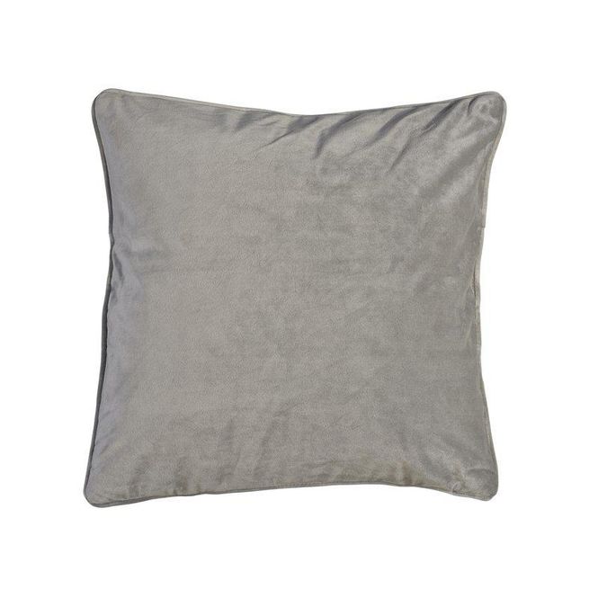 Hovedbilde Putetrekk Lys Grå Velvet 45x45cm