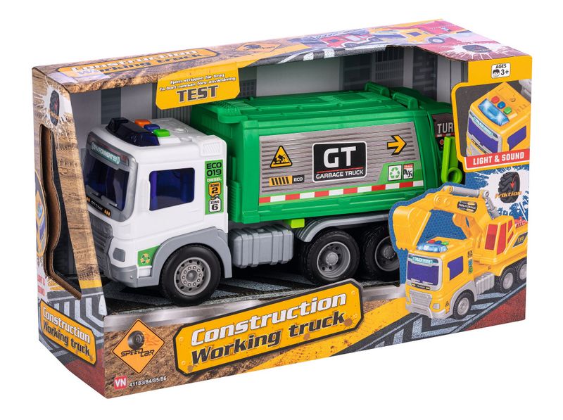 Søppelbil Construction Working Truck