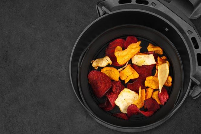 Hovedbilde Silikonskål sammenleggbar for Air Fryer 20cm