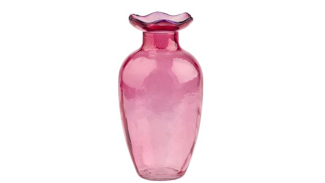 Hovedbilde Vase glass Mance rosa 14cm