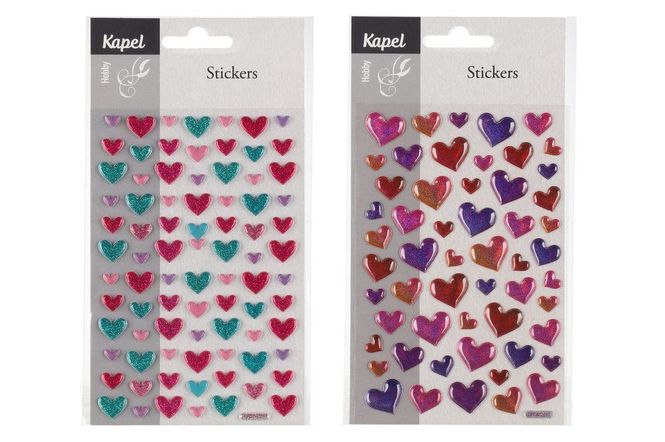 Hovedbilde Kapel Stickers hjerter