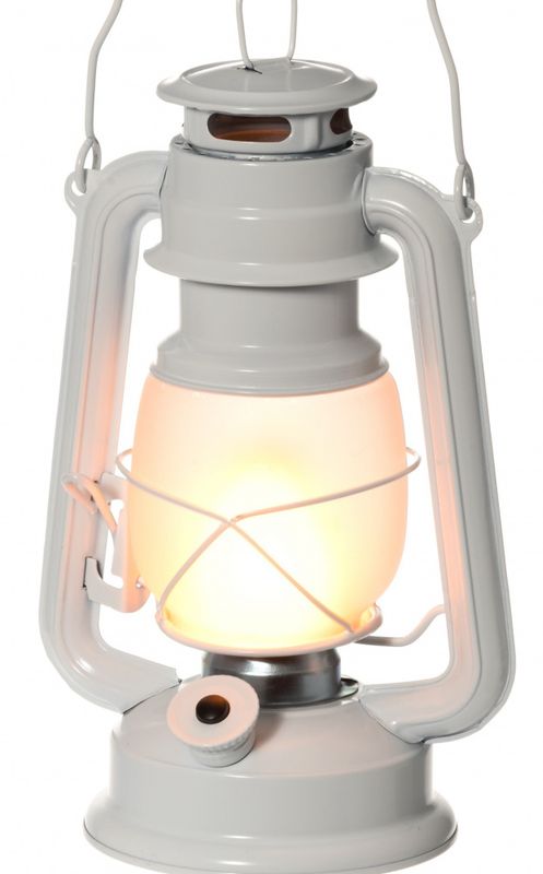 Lanterne lykt Ledlys multifunksjonell 24.5cm 3 ass farger
