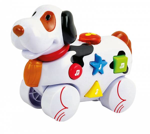 Hund på hjul med musikk 