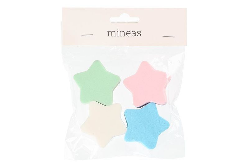 Sminkesvamp 4pk 2ass