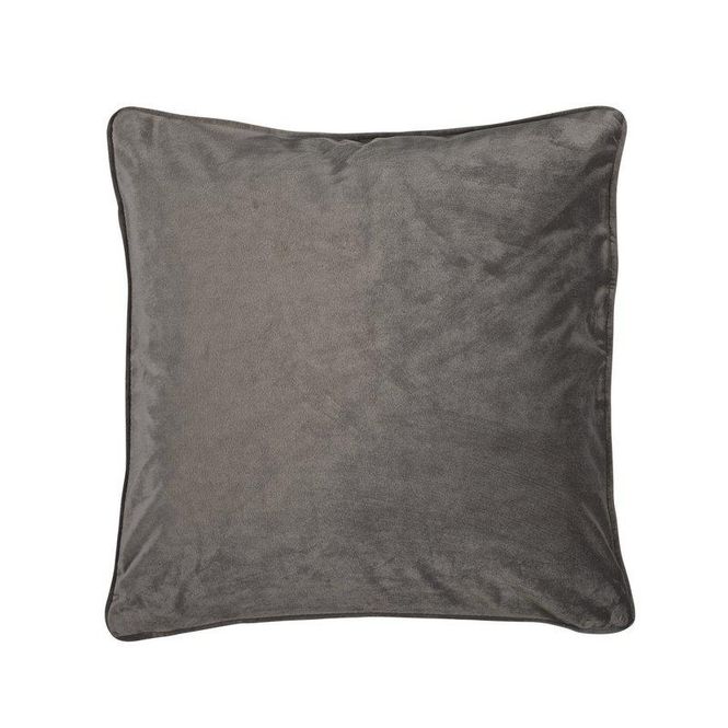 Hovedbilde Putetrekk Grafitt Grå Velvet 45x45cm