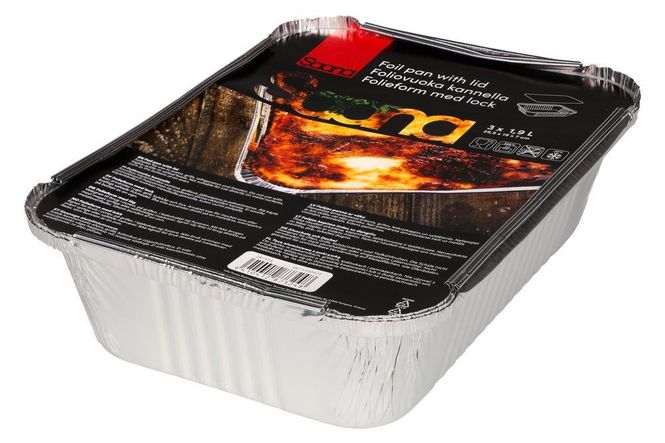 Hovedbilde Aluminiumsform med lokk 3pk 1,9L 